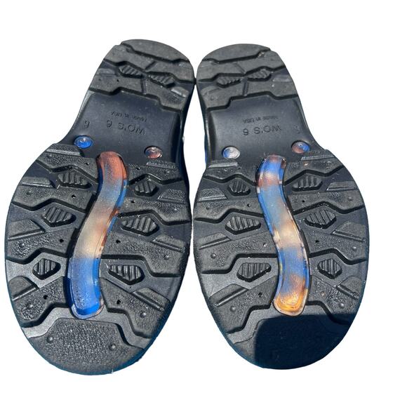 Sloggers Women’s Slip-On Garden Rain Shoes with Baby Goat Print Size 6 EUC - Picture 11 of 14